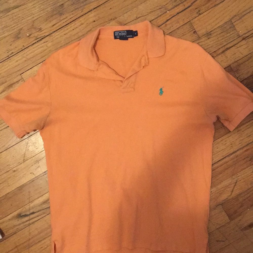 Orange Ralph Lauren Polo